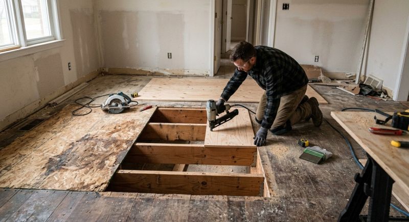 Floor Joist Replacement in Conroe, TX