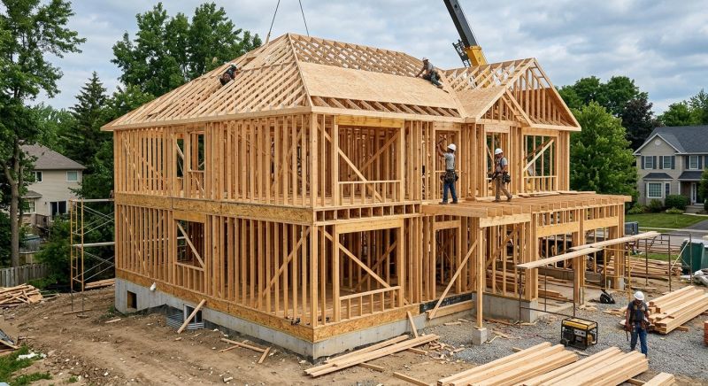 Structure Framing in Kansas City, KS