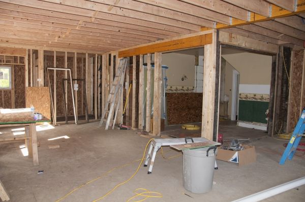 Home Addition Framing